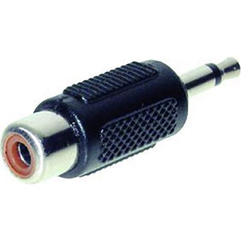 TRU COMPONENTS  Klinken-Adapter Klinkenstecker 3.5 mm - Cinch-Buchse Mono Polzahl:2 1 St.
