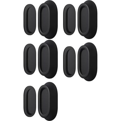 5 supports magnétiques muraux en silicone pour télécommande TV et chargeur (1/5)