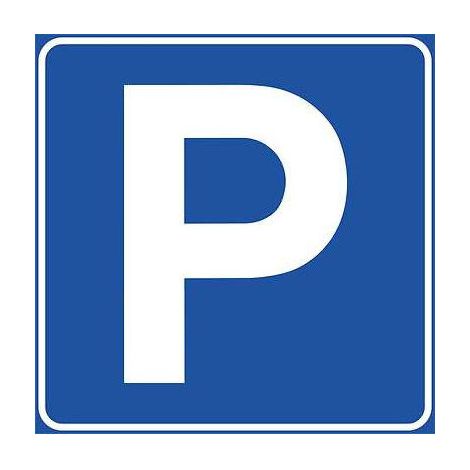 Cartello Stradale di Parcheggio Fig. 76, 60x60 cm