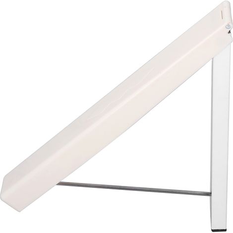 Étendoir à linge mural, multifonctionnel, pliable et rétractable, pour usage domestique (1/5)