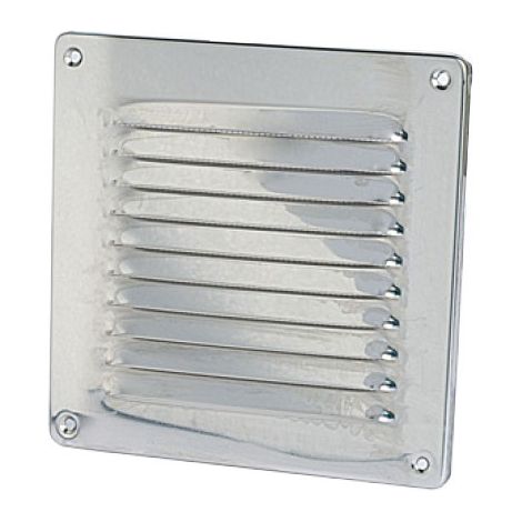 Griglia quadrata 140 x 140 mm in acciaio inox da appoggio dotata di pellicola protettiva sul frontale 00000061056