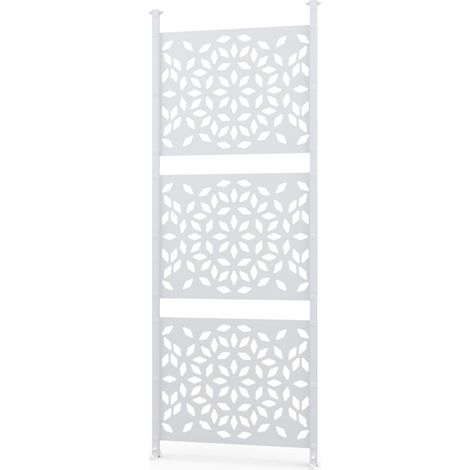 Lot de 5 claustras Blancs pour carport Libeccio