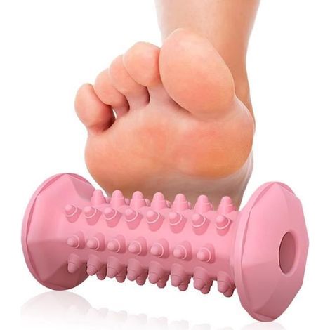 Rouleau de Massage.Rouleau de Massage des Pieds.Réflexologie voûte plantaire.Appareil de massage de l'épine calcanéenne.pour Gym