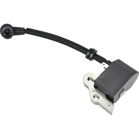 La bobine d'allumage du transformateur haute tension McCulloch est une pièce de rechange authentique pour les tondeuses à gazon, numéro de pièce 585565501 B26PS T26 T26CS. (1/5)