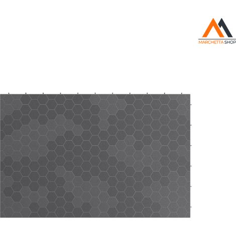PIASTRELLA PER GIARDINO 'EASY' cm 116 x 76 x h 3 - grigio