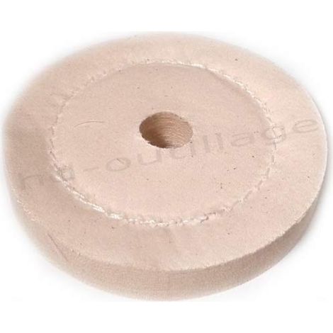 disque coton cousu TP pour polissage 120x20x20 mm