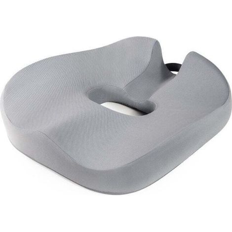 Coussin de siège de bureau à domicile, coussin de siège de protection des hanches sédentaires, coussin de siège relevable, gris, 454313CM