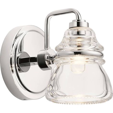 Elstead Kichler Talland Applique Salle de Bain Chrome Poli, IP44 (1/5)