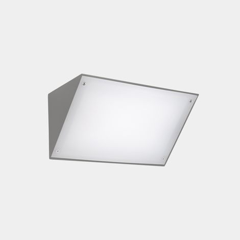 Lampade da parete IP65 Curie PC 260mm LED 14.4 SW 2700-3200-4000K ON-OFF Grigio 792lm