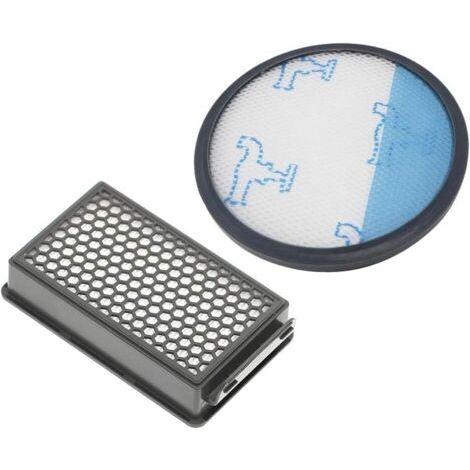 HEPA filter set, compatible with Rowenta vacuum cleaners: Rowenta Compact Power RO3715, RO3795, RO3798. Replacement part set. (1/5)