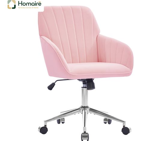 Canapé d'angle en velours rose 60 x 60 x 97 cm HOMAIRE (1/5)