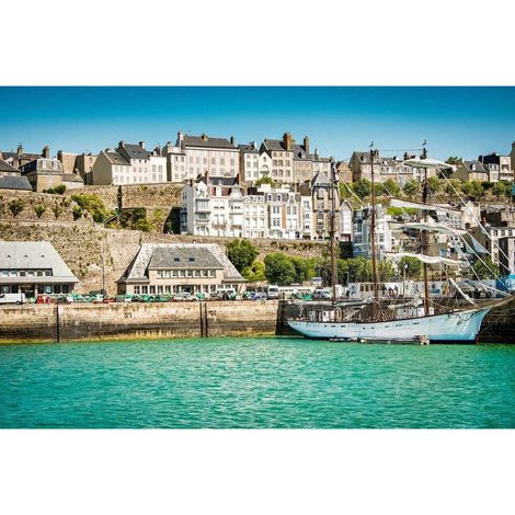 Tableau sur toile Granville 65x97 cm - Impression sur Toile Murale Décorative - Image imprimée en HD sur Toile - Toile sur Châssis en Bois FSC - Fabriqué en France (1/5)