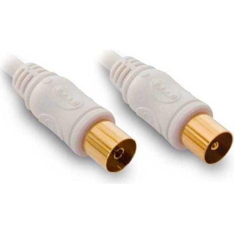 Cavo TV 9,52mm mas/fem + adattatore mas/mas 25 m