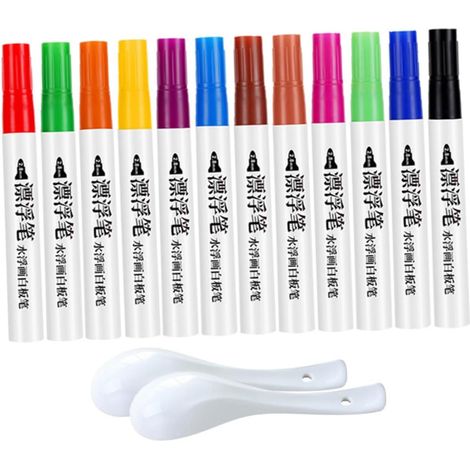 Marqueurs Effaçables à Sec Pour Tableau Feutres De Peinture Colorés Outils De Dessin à Eau Pour Garçon Fille (1/5)
