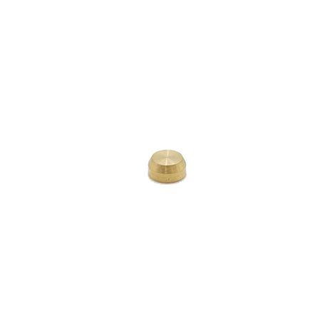 PrimaPlus Compression Blanking Disc 10mm - Premium Brass Fitting (1/2)
