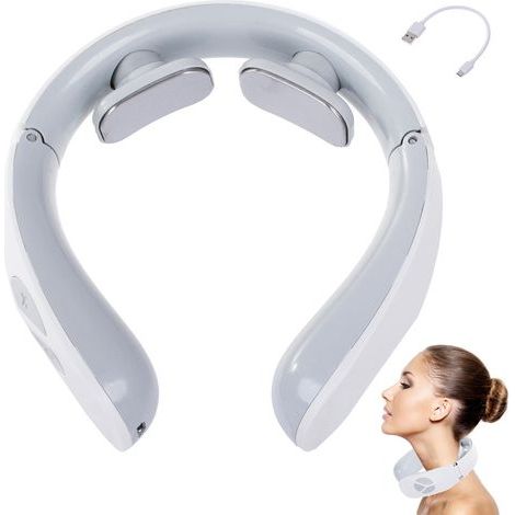 Appareil de massage électrique pour la nuque Appareil de massage cervical EMS-AquaForge