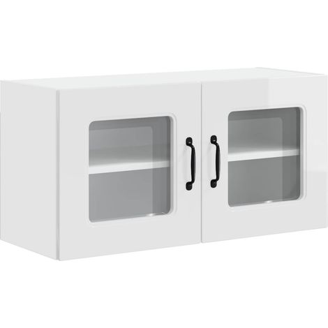 Maison Exclusive - Pannello lavastoviglie Kalmar Bianco Lucido 80 x 31 x 40 cm