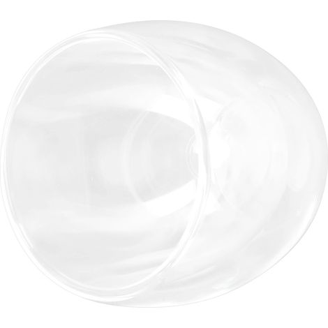 2-lagiger, transparenter Milchbecher, zylindrischer, hitzebeständiger Kaffeebecher für Getränke zu Hause (250 ml) (1/5)