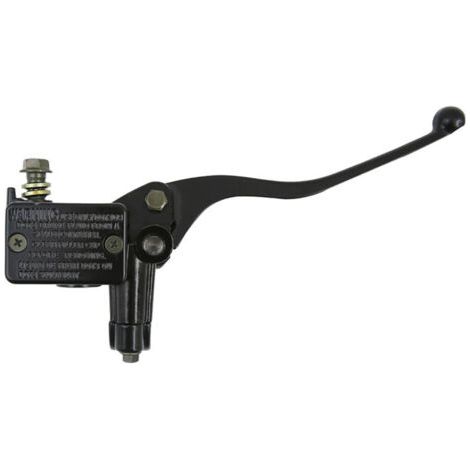 Levier de frein avant hydraulique pour moto 7/8 pouce (22 mm) avec maître-cylindre pour HJ125-2B TRX125 200 250 350 400 420 – Noir, guidon 22 mm (1/5)