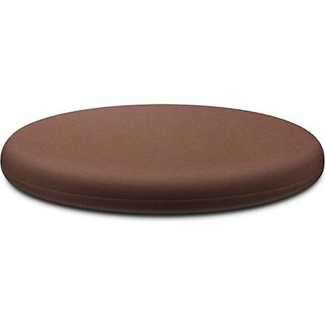 Filiyano-Coussin de chaise, coussin d'assise rond en mousse à mémoire de forme, coussin de dossier pour chaise db coffee L (1/4)