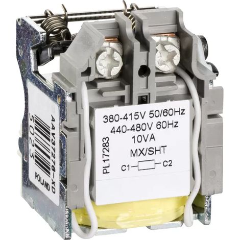 SCHNEIDER MX Spule 380-415V 50/60Hz, 440-480V 60Hz, ideal für Hochspannung. (1/2)