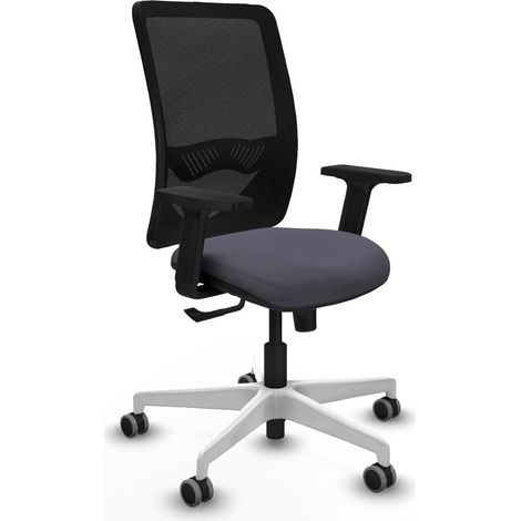 Silla de oficina piqueras y crespo Zulema negro cómoda ergonómica (1/2)