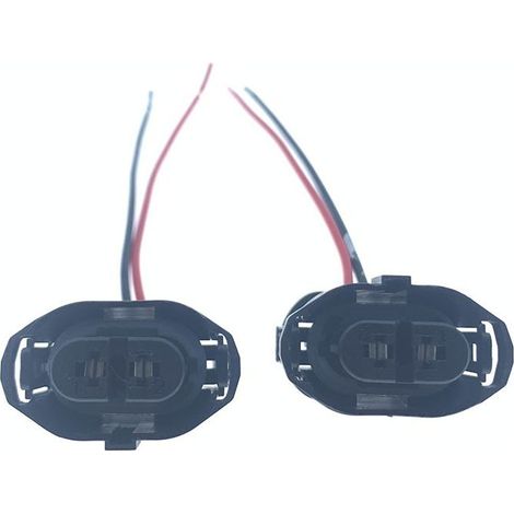 Connecteur pour feu antibrouillard avant pour BMW Série 1, Série 2, Série 3, Série 4, Série 5, Série 6, Série 7, X1, X2, X3, X4, X5, X6, X7/Mini -- JB2026-2P