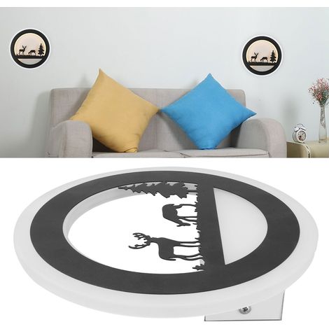 Applique murale LED moderne, lampe de chevet, éclairage mural pour bureau, couloir ou cour, 28 W, 85-265 V (1/5)
