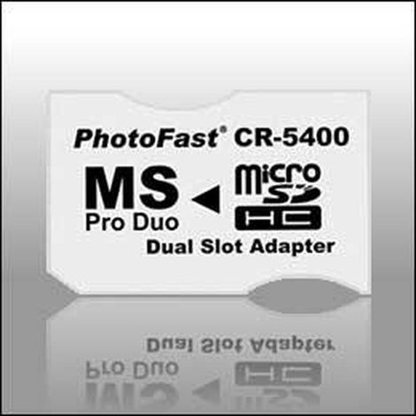 Adaptador 2xMicroSDHC a MS Pro Duo (1/2)