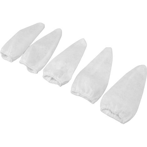 Lot de 5 sacs filtrants de rechange réutilisables en fibre de polyester pour aspirateur de piscine. (1/5)