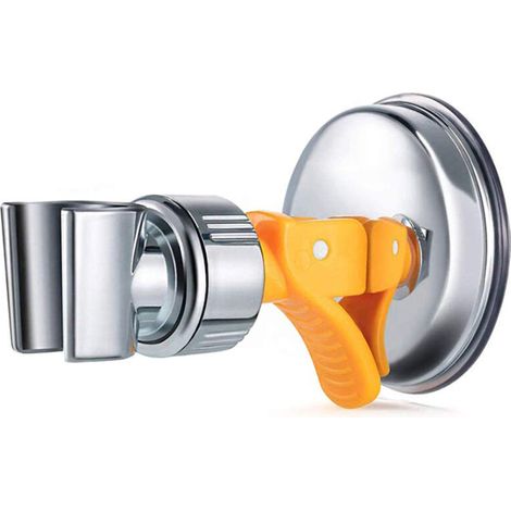 Pommeau de douche ionique avec support réglable, fixation murale à ventouse pour une installation facile, Poetic Shower Styles (1/5)