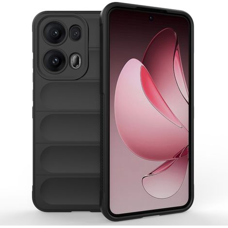 Oppo Reno 13 Pro Gaming-Schutzhülle, stoßfest, Schwarz (1/5)