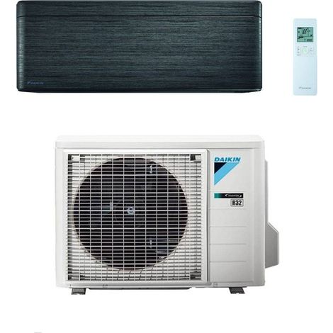 Daikin – Climatiseur réversible 18000 Btu FTXA50BT – Wi-Fi intégré – Classe A++ – R-32 – Unité murale effet bois noir