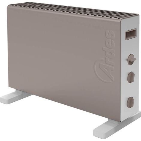 Ardes AR4C08TT Thor TT Elektrischer Konvektorheizkörper, 2000 Watt, Grau