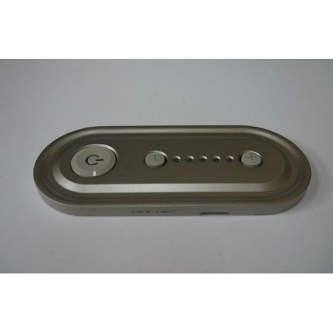 Enjoliveur gris Titane pour interrupteur variateur 1000W 3 fils avec neutre Céliane LEGRAND