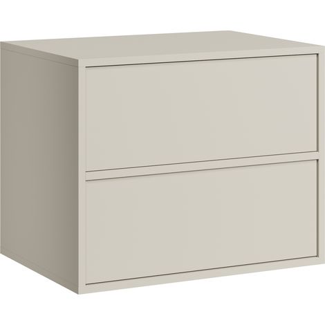 Badplaats Meuble sous lavabo Mali 60 x 46 cm - Cashmere - Meubl (1/5)