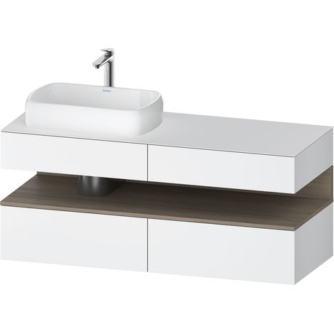 Lavabo consola Collection One de Duravit, 2 extraíbles, 2