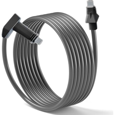 Câble POE Satellite de 6 pieds, 1.8M, 1200mbps, 24awg, noyau en cuivre unique, étanche, remplacement de routeur (1/5)