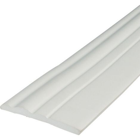 Plinthe Souple Autoadhésive Blanc Plinthe pliable, 5 m (1/2)