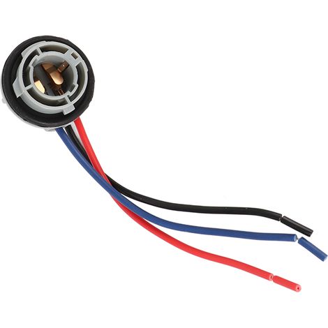 2x Douille 1157‑1 Pré-câblée avec Fil, Double Contact, Kit Connexion Électrique pour Équipement Industriel DIY (1/5)