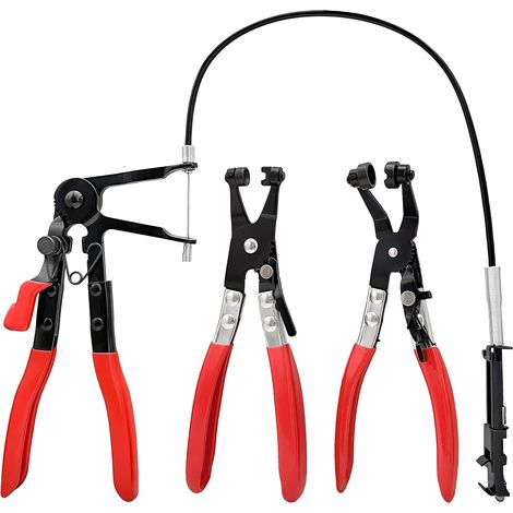 Pinza per fascette stringitubo con molla metallica lunga per radiatori auto - AquaForge (1/5)