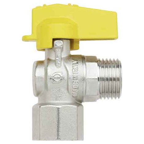 Rubinetto a Squadro Gas F M 1/2 x 1/2 Fiv (1/2)