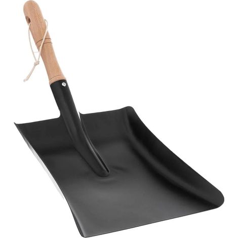 Pelle d'Extérieur en Métal "Blackwood" 45cm Noir (1/2)