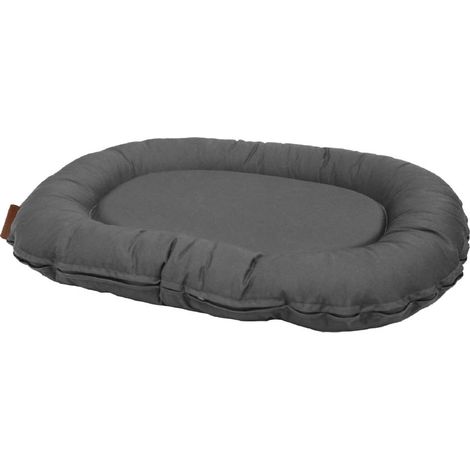 Niche Chien Intérieur Grande Taille 100x70x12 cm - Canapé pour Chien en Mousse à Mémoire de Forme Imperméable avec Couverture Amovible et Lavable (Couleur Gris, Taille M) (1/2)