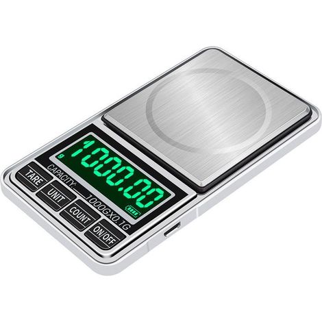 Mini balance de poche numerique haute precision 1kg/0.1g , balance de bijoux portable pour the et cuisine (1/4)
