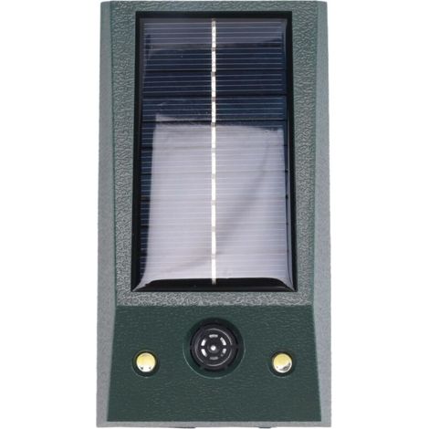 RéPulsif à Ultrasons pour Oiseaux en Plein Air pour Animaux avec Stroboscope de Mouvement (1/5)