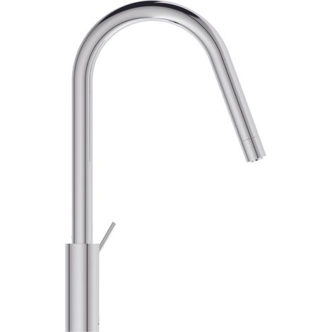Ideal Standard Gusto grifería de cocina monomando, con caño alto,