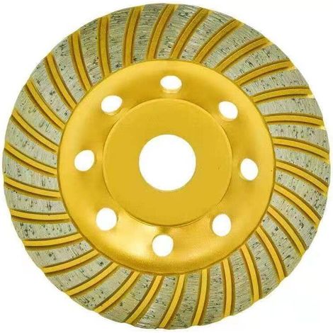 Disque Meule Diamant 180 à Poncer Béton Granit Pierre. Meule poncage surfacege Meuleuse 180 Professionnelle,AAFGVC (1/3)