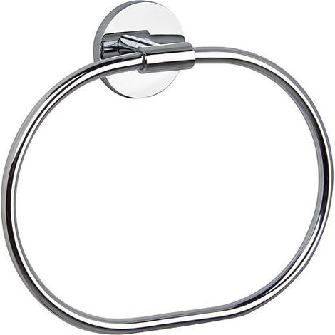 Anneau porte-serviette RUMBA laiton chromé