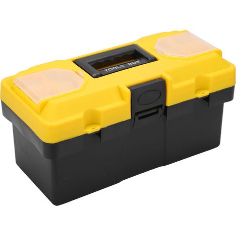 Boîte à outils avec poignée antidérapante, ensemble de protection multifonctionnel pour outils, idéal pour le rangement quotidien. (1/5)